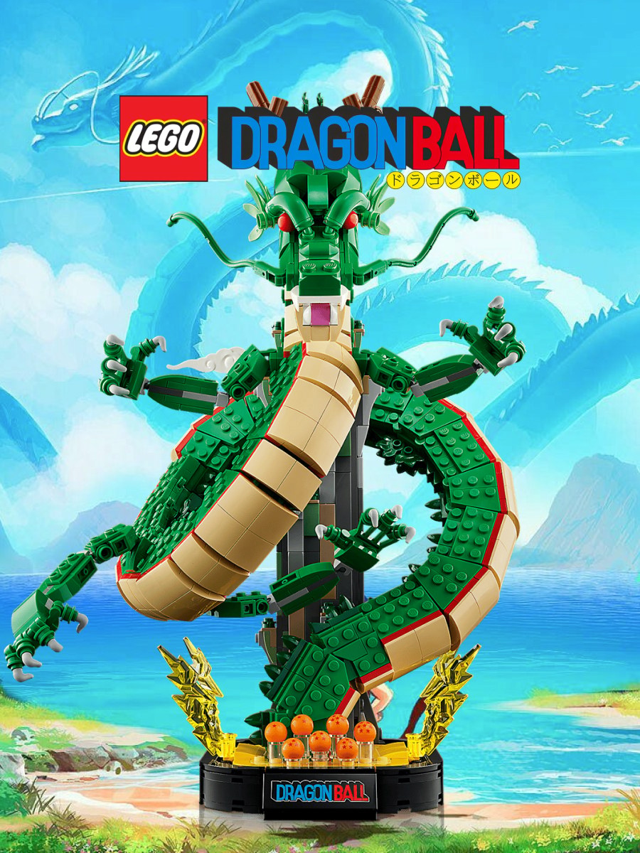 NEW! LEGO Dragon Ball: Shenron & Goku