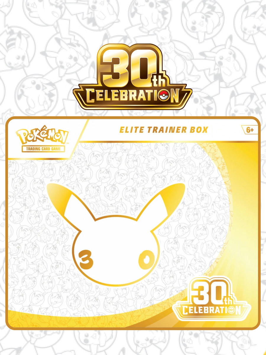 Pokémon 30TH CELEBRATION Elite Trainer Box