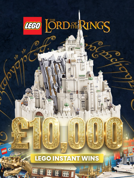 LEGO LOTR Minas Tirith! £10,000 LEGO Prizes