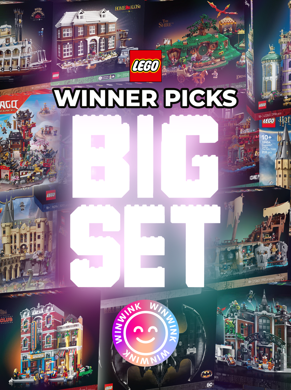 LEGO β THE BIG SET! WINNER PICKS A SET