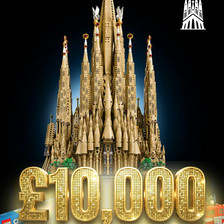 NEW LEGO Sagrada Família! £10,000 LEGO Prizes