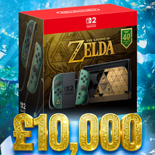 NEW! SWITCH 2 The Legend of Zelda 40th Anniversary Edition! £10,000 Gaming Prizes
