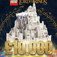 LEGO LOTR Minas Tirith! £10,000 LEGO Prizes