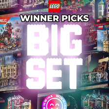 LEGO – THE BIG SET! WINNER PICKS A SET