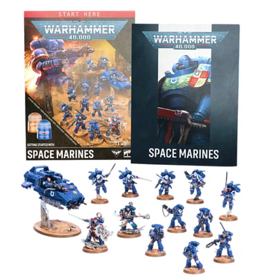 Warhammer 40,000 Getting Started with Space Marines
