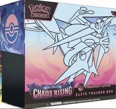Chaos Rising Pokemon Center ETB