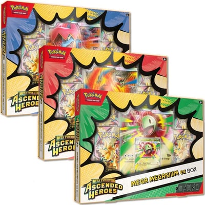 3 x Ascended Heroes Collection Boxes