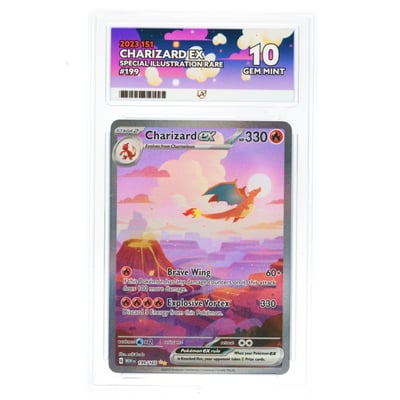 ACE 10 GEM MINT Pokémon Charizard ex Special Illustration Rare