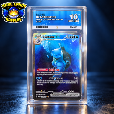 ACE 10 Blastoise EX SIR 200/165