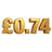£0.74 Credit