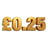 £0.25 Credit