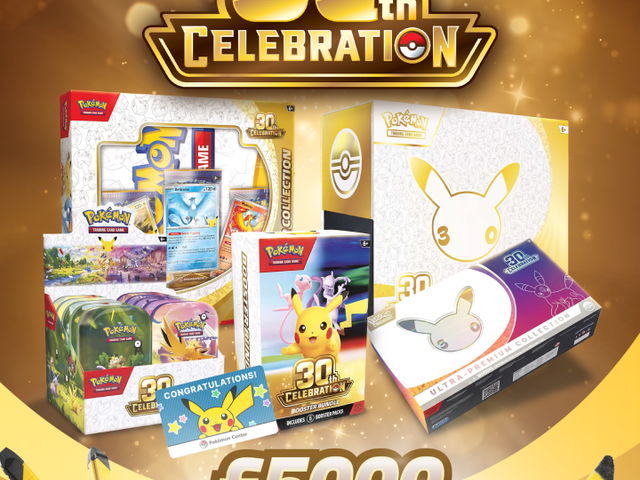 Pokemon 30th Celebration! £5000 BUNDLE!