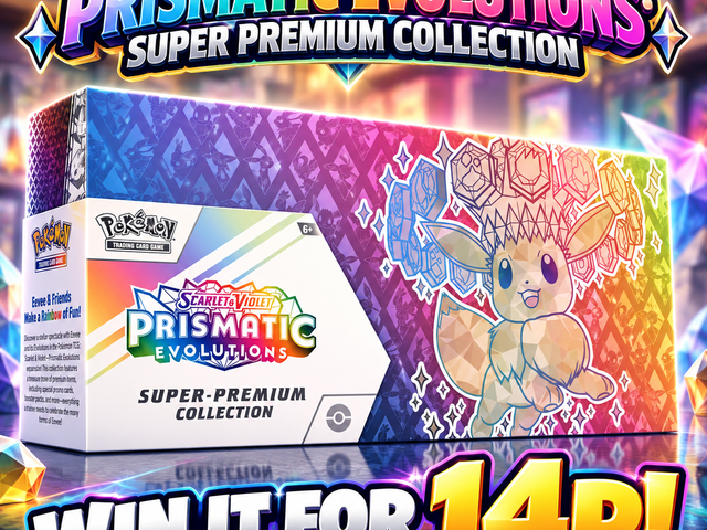 Prismatic Evolutions Super-Premium Collection!