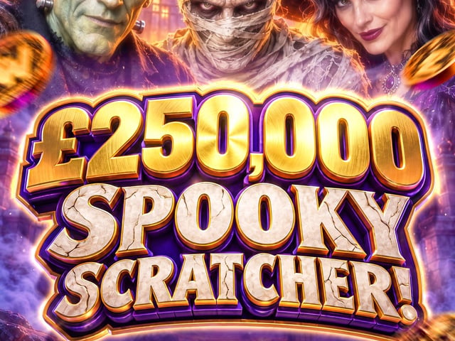 ULTIMATE £250,000 SPOOKY 10p Scratch Card!