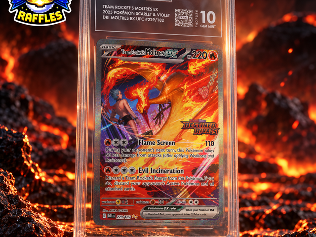 TAG 10 Team Rockets Moltres 229/182