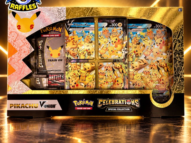 Pikachu V-Union 25th Celebrations Special Collection