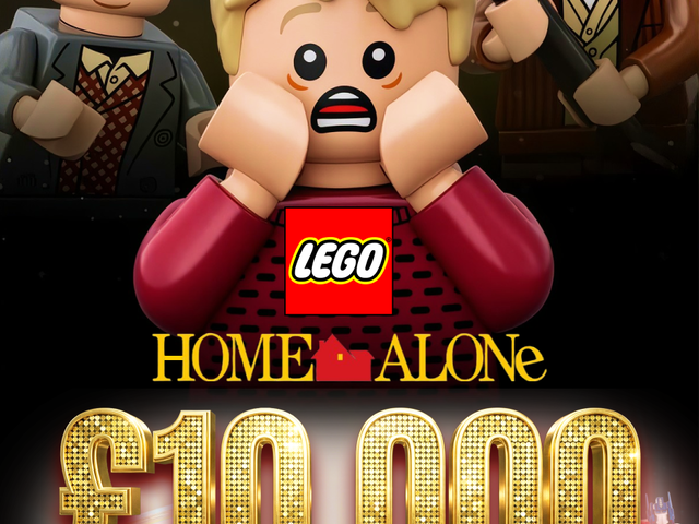 NEW LEGO HOME ALONE Set! £10,000 LEGO Prizes