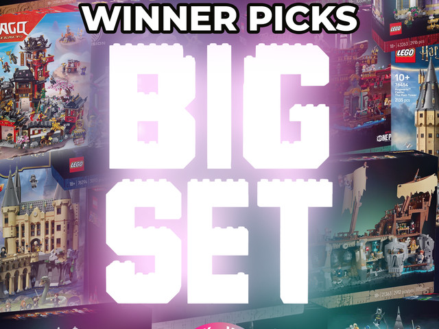 LEGO – THE BIG SET! WINNER PICKS A SET