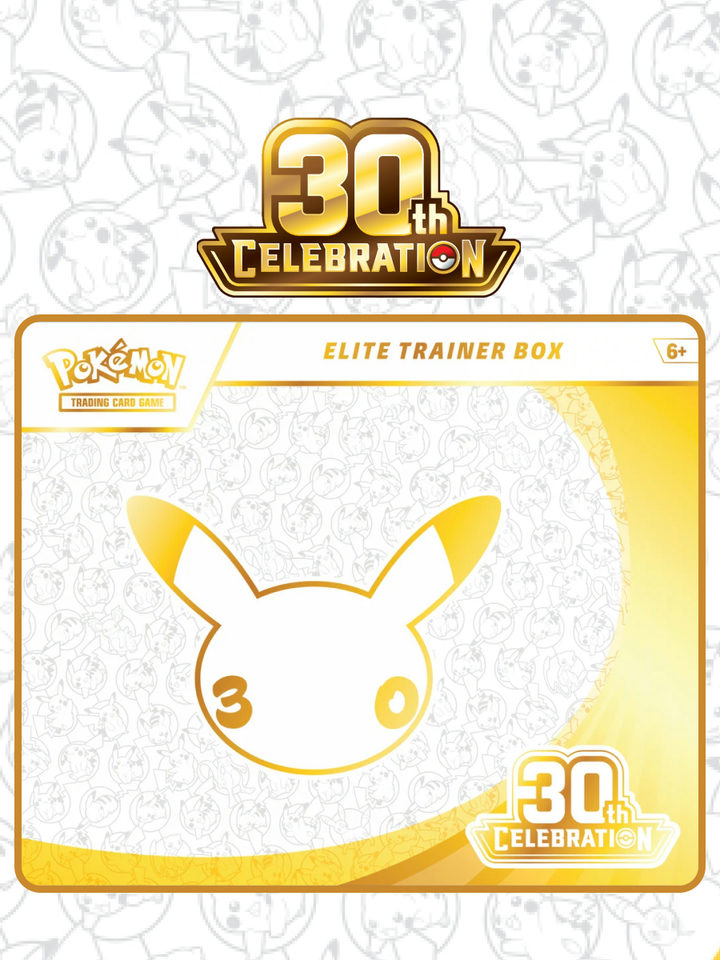 Pokémon 30TH CELEBRATION Elite Trainer Box