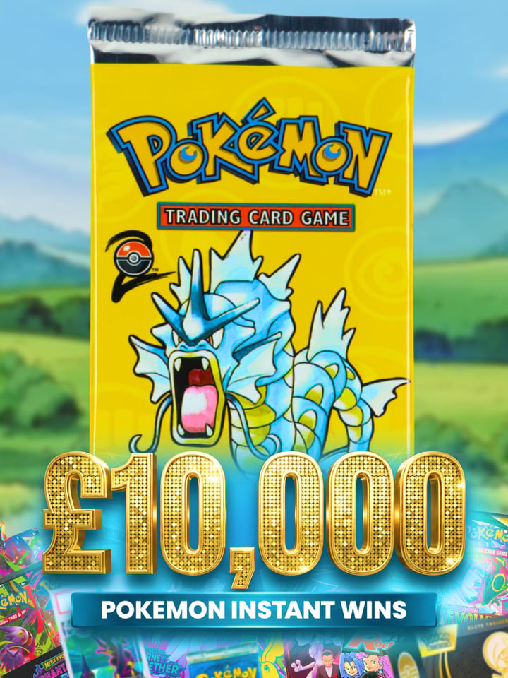 5p Tickets! VINTAGE Pokémon BASE SET 2 Booster! £10,000 Pokémon Prizes