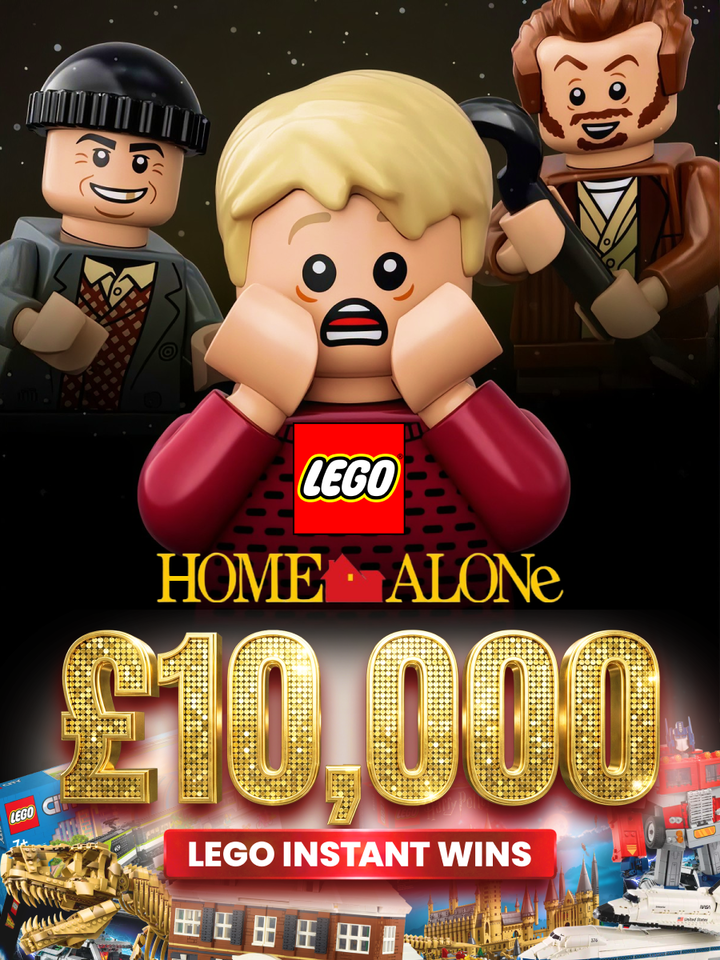 NEW LEGO HOME ALONE Set! £10,000 LEGO Prizes