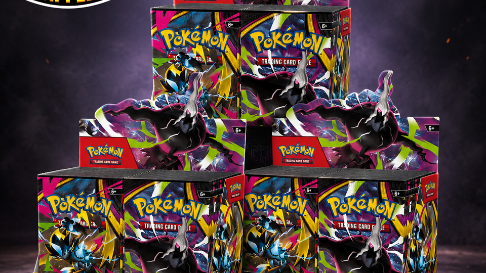Three Pitch Black Booster Boxes