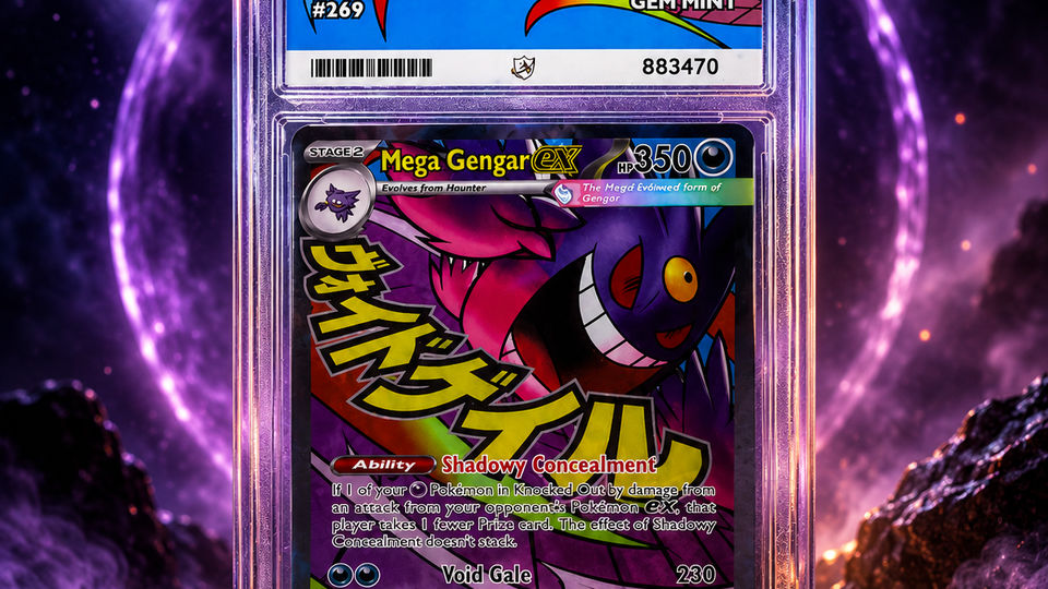 ACE Mega Gengar ex Mega Attack Rare 269/182
