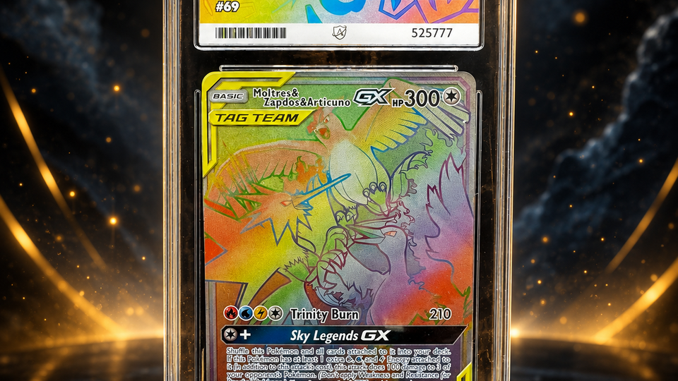ACE 10 Moltres Zapdos & Articuno GX 69/68