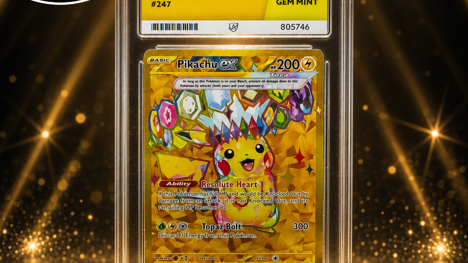ACE 10 Pikachu EX 247/191 Hyper Rare