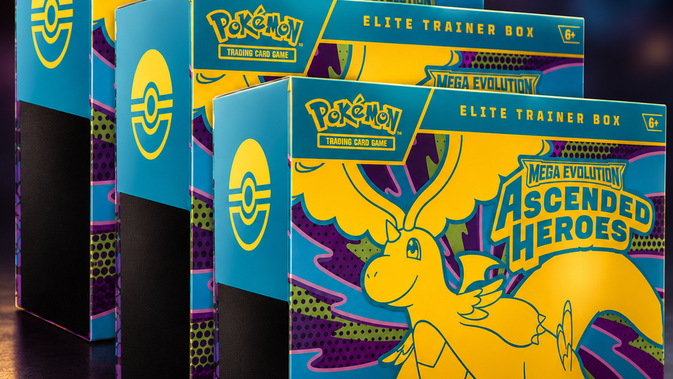 3 x Ascended Heroes Elite Trainer Boxes