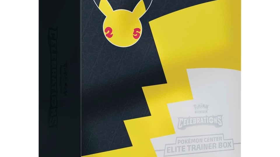 25th Anniversary: Celebrations Elite Trainer Box (Pokemon Center)